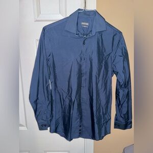 Men's Blue Dress Shirt
